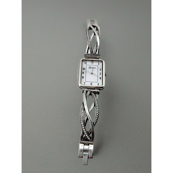 Brighton Neptune’s Rings Swirl Bracelet Watch With Clear Swarovski® Crystals main image 7